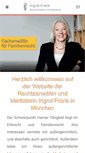 Mobile Screenshot of ingrid-frank.de